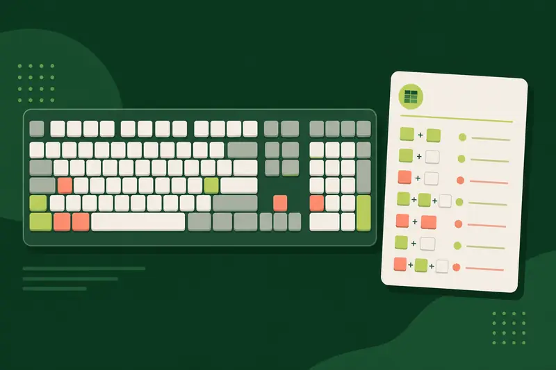 Keyboard Shortcuts Cheat Sheet